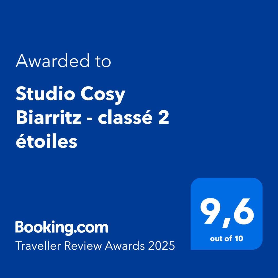 Studio Cosy Biarritz - Classe 2 Etoiles Exterior photo
